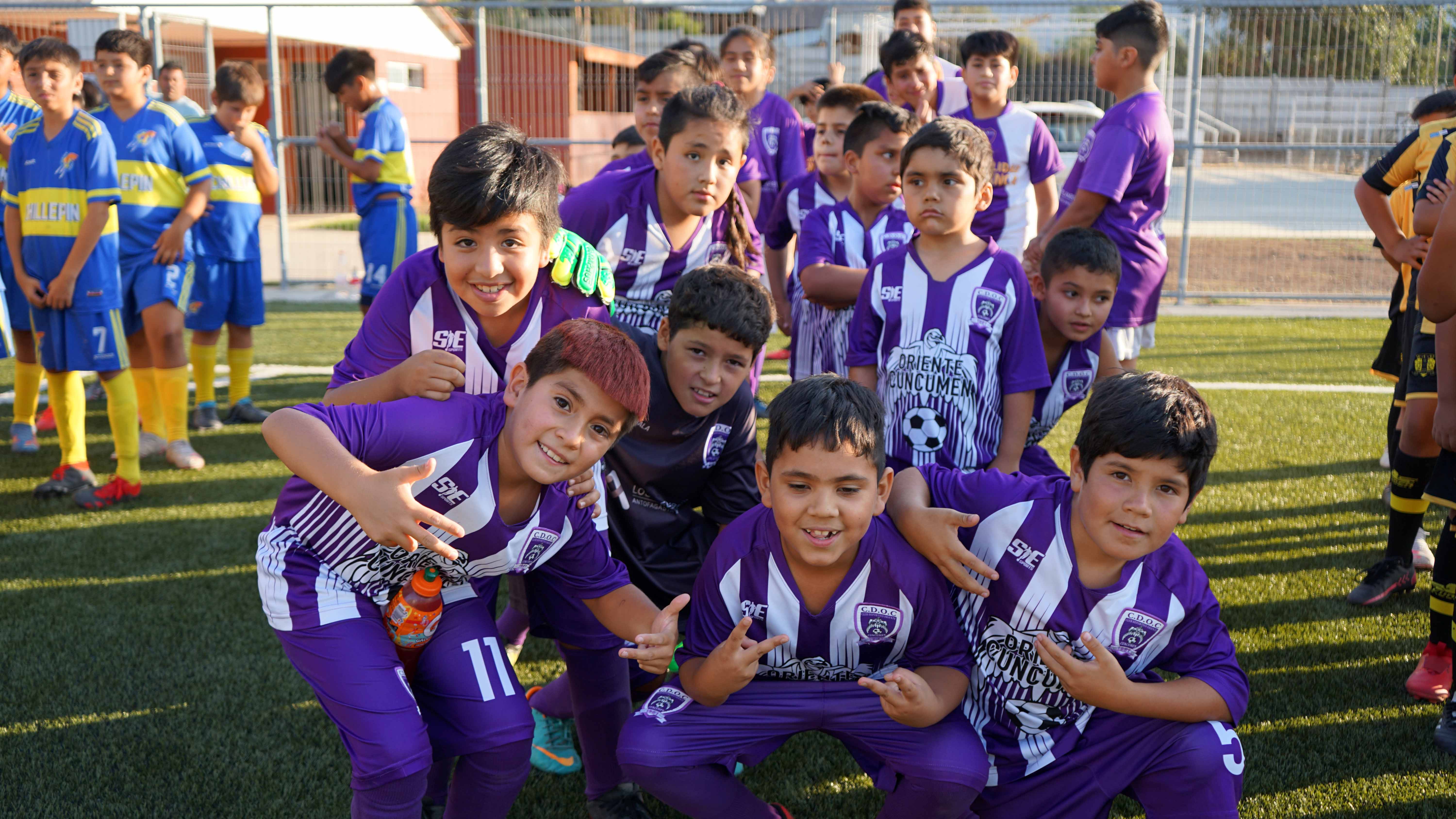 Escuela de fútbol cuncumén